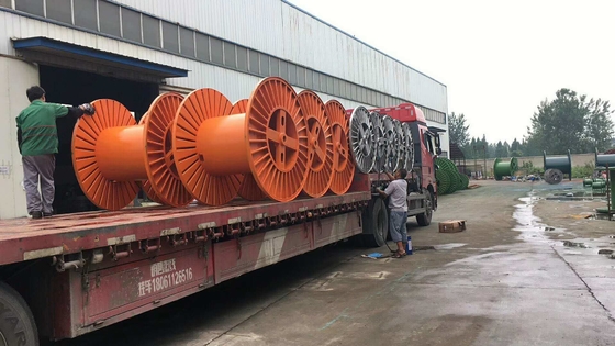De spoel Golfspoelen van Bobbin For Stranding Machine /Steel/vezel optische kabels