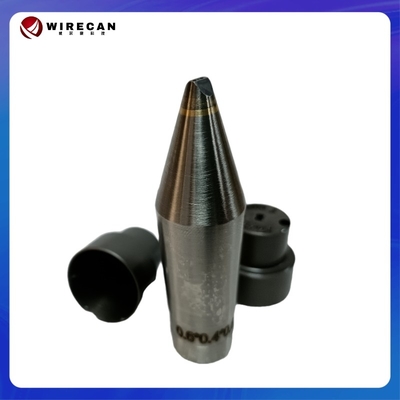 Extrusie punt en mat met solide wolfraamcarbide, staal met warmtebehandeling