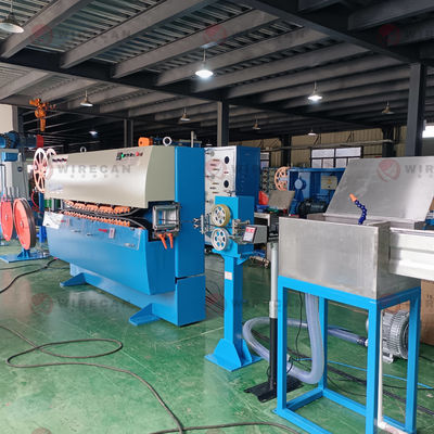 Pneumatisch tractieapparaat voor buitenkabelmantellijn van glasvezel