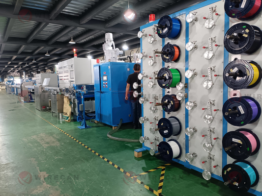 WRK-50 Loose Tube Extrusion Line High-Speed Optical Fiber Cable Productie