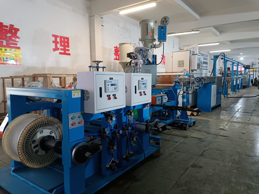 φ90mm+φ50mm Draad en kabel High-Speed Power Jacket Sheath PVC PE Extrusion Machine