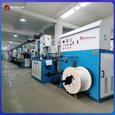 Netwerkkabelmachine 50+35 PLC-besturingsdraad-extrusielijn