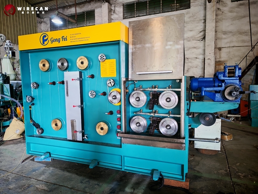 High-Speed LAN Cable Extrusion Line. φ65+φ40 Tandem Extrusion Line.