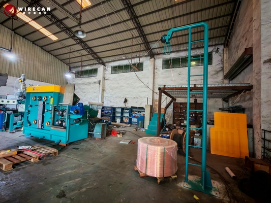 High-Speed LAN Cable Extrusion Line. φ65+φ40 Tandem Extrusion Line.