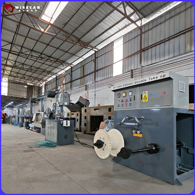 Productieproces van PVC-installatiedraad met behulp van een 3-laags co-extrusielijn