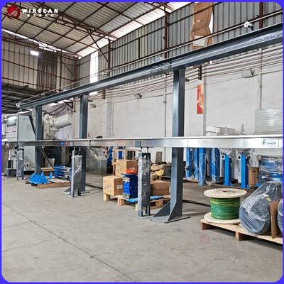 GF-80+60+50mm PLC-gestuurde draadextrusielijn voor de productie van bouwdraad