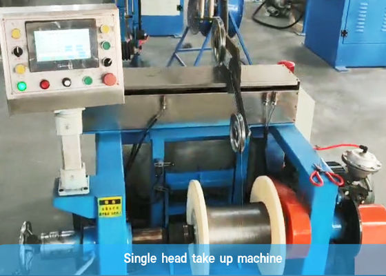 Enige Hoofd21kw-de Kabelproductielijn van EVA Coating Machine Fiber Optic van de Staaldraad