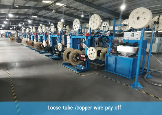 1200/12 1800rpm-Productielijn van de Vezel Optische Kabel voor SZ het Vastlopen