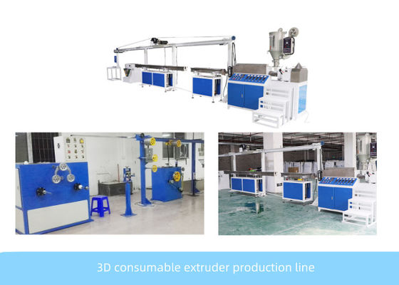 PLC de Lijn van de de Kabeluitdrijving van de Controle380v PLA Extruder met 3D Druk