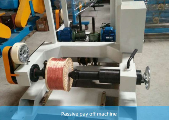 De dubbele Machine van de de Kabelextruder van Laag500mpm pvc met Koperen geleider