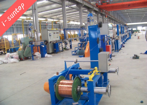 De dubbele Machine van de de Kabelextruder van Laag500mpm pvc met Koperen geleider