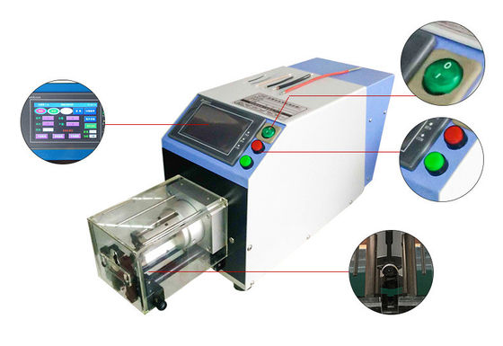 De Ontdoende van en Plooiende Machine van de multikern700pcs/h Draad voor Coaxiaal Kabelknipsel
