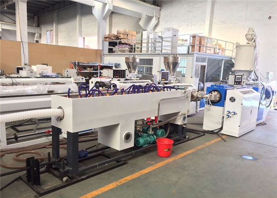 PE Korrelskabel het In de schede steken Machine, de Spiraalvormige Pijp die van 37KW Machine maken