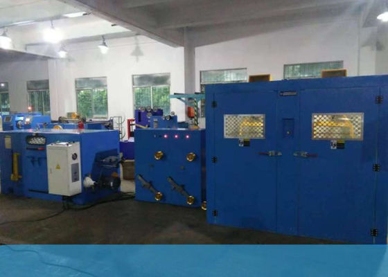 Cat5/6 van het de Draadpaar van de Netwerkkern de Draaimachine, 50Hz Dubbel Bobbin Back Twist Machine