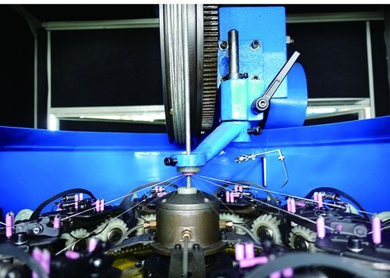 SGS het Verticale Type van Hoge snelheids130r/Min Double Layer Cable Braiding Machine