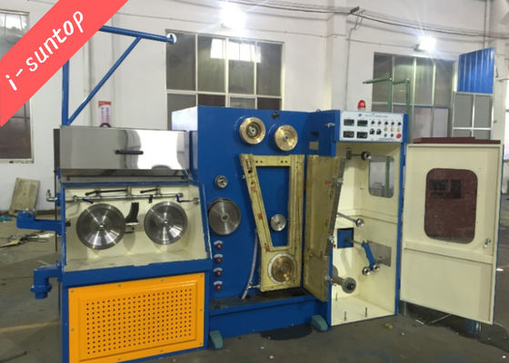 3 fase1200m/Min Fine Copper Wire Drawing Machine met het Ontharden
