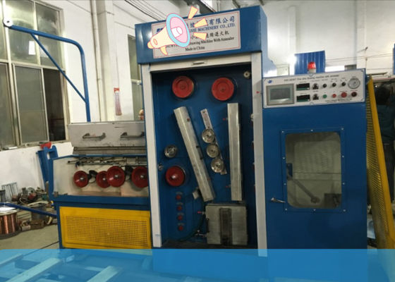 3 fase1200m/Min Fine Copper Wire Drawing Machine met het Ontharden