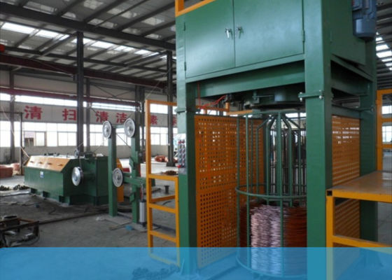 590DC convertor 8mm Koper Automatisch Rod Breakdown Wire Drawing Machine