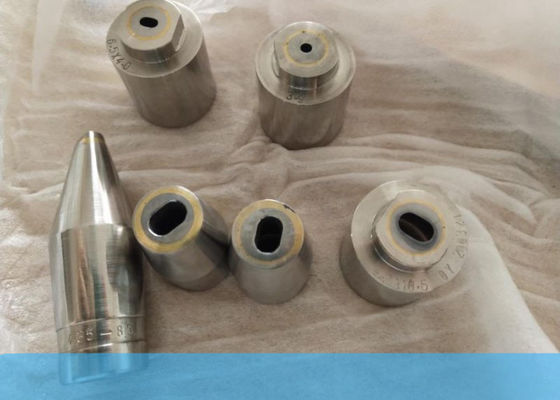 Extrusie punt en mat met solide wolfraamcarbide, staal met warmtebehandeling