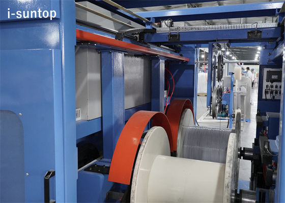 AC Machine van de de Vezel de Optische Kabel van de Motor800m/Min Auto Wire Take Up Machine