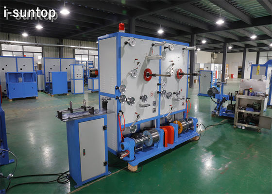 1-12 kernen FTTH Outdoor Indoor Drop Cable productiemachine