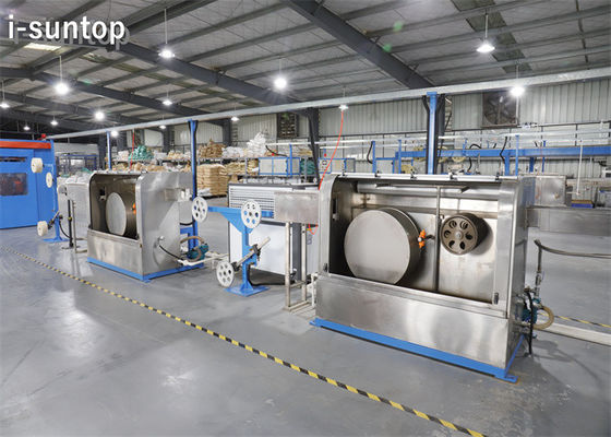 12-24 de kernen kiezen Wijze en Secundaire de Deklaagproductielijn uit van Multimode Vezel Optische Kabel
