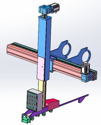 De robotachtige Wapen Automatische Doortocht neemt Machine voor Openluchtvezel Optische Kabels op