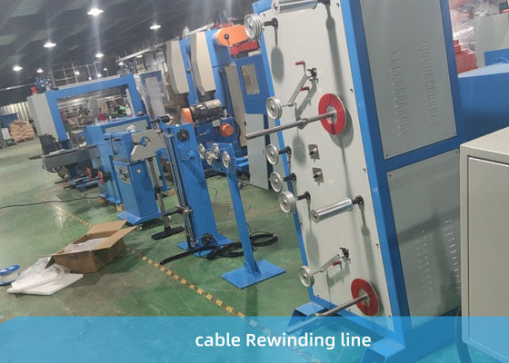 PN800 de binnenproductielijn die van de Vezel Optische Kabel Opnieuw opwindend Machine rollen