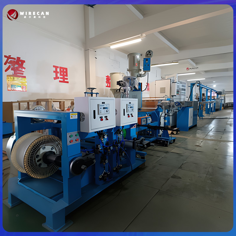 φ90mm+φ50mm Draad en kabel High-Speed Power Jacket Sheath PVC PE Extrusion Machine