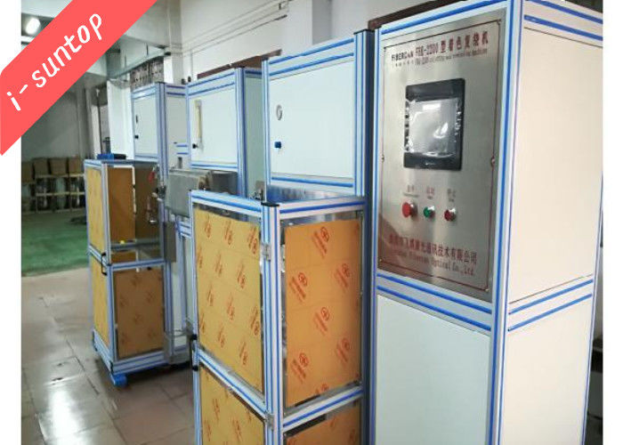 Automatische PLC 2200m/Min Fiber Coloring Machine With van Siemens Dubbele UV Genezende Oven