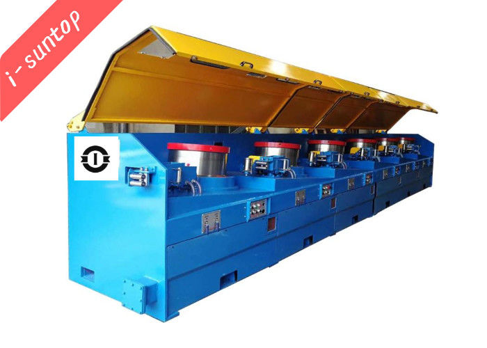 50Hz het Type van de Machine Rechte Lijn van het laag Koolstofstaaldraadtrekken