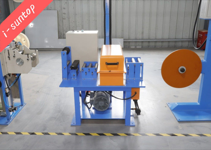 100mm 70m/Min Aluminum Tape Corrugating Machine Machine van de Vezel de Optische Kabel